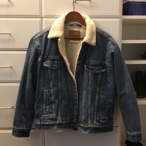 Fur-Lined Levi’s Denim Jacket